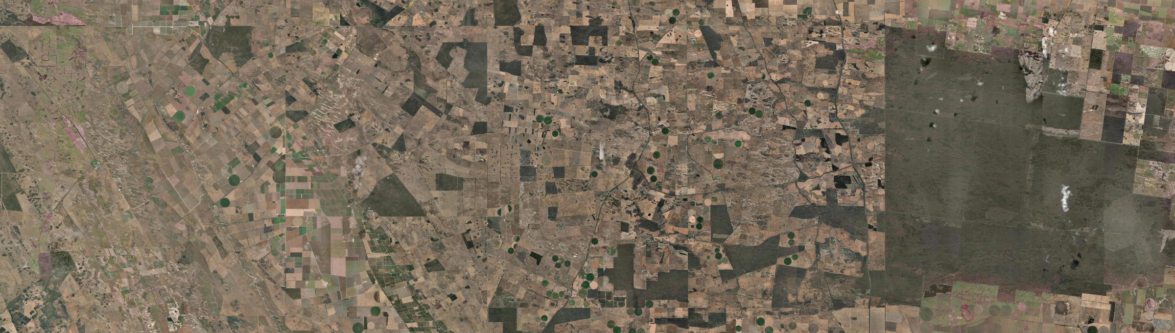 Aerial view of Western Flat, SA