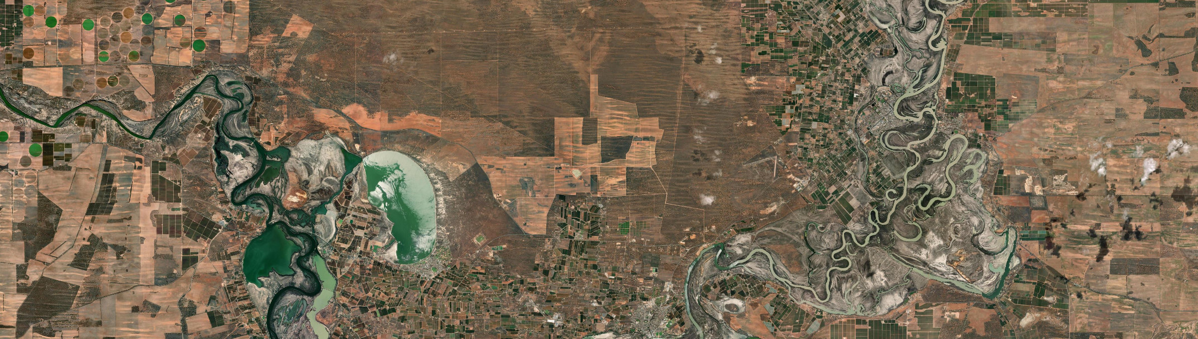 Aerial view of Monash (SA), SA