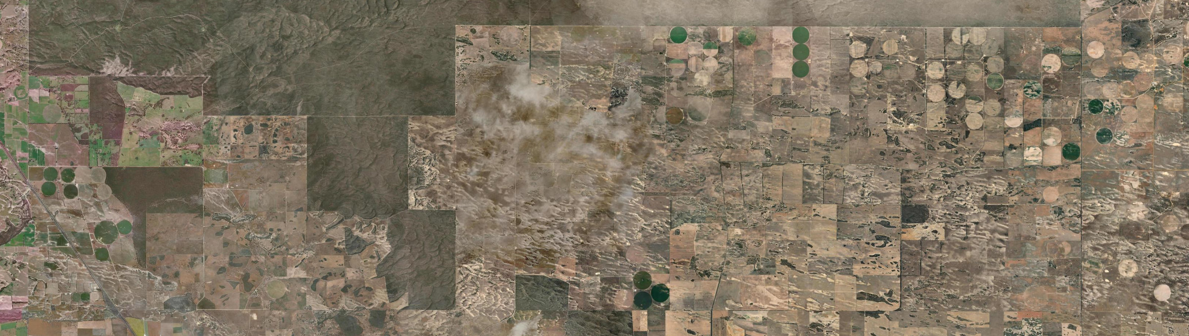 Aerial view of Makin, SA