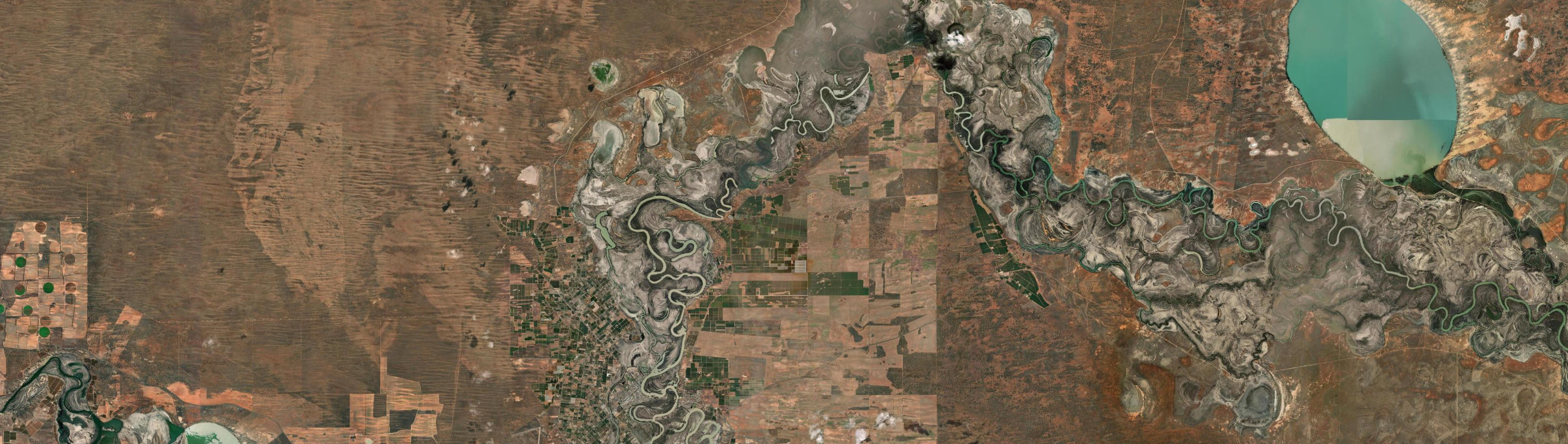 Aerial view of Murtho, SA