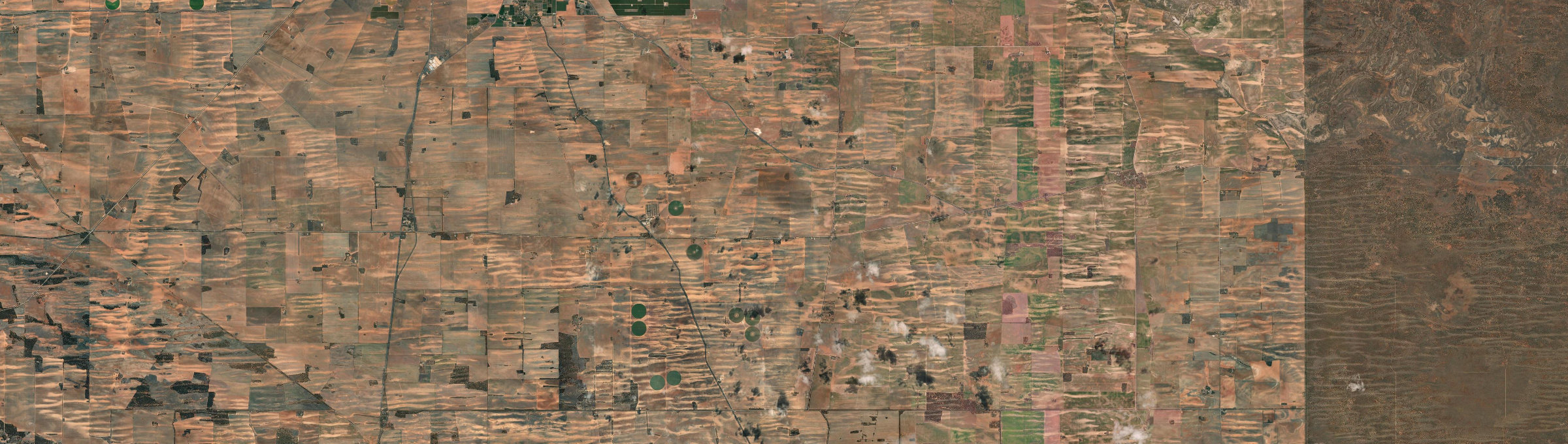 Aerial view of Woodleigh (SA), SA