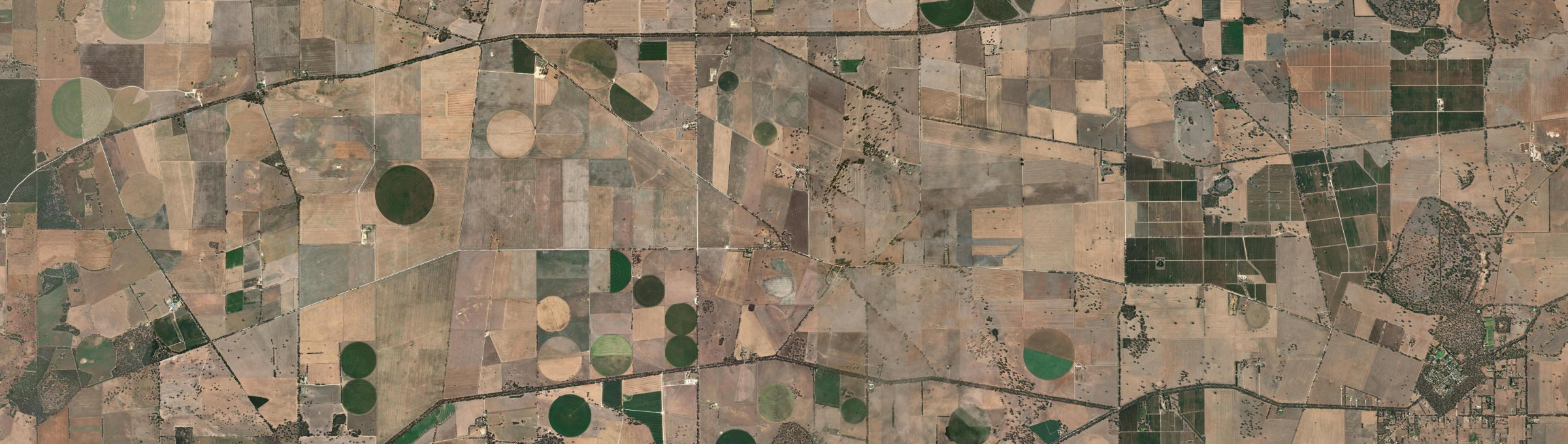 Aerial view of Buckingham (SA), SA