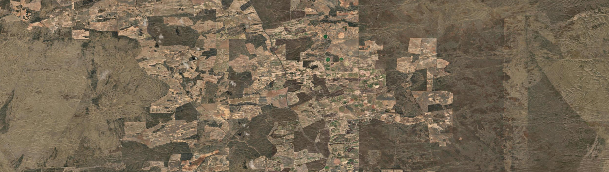 Aerial view of Peebinga, SA