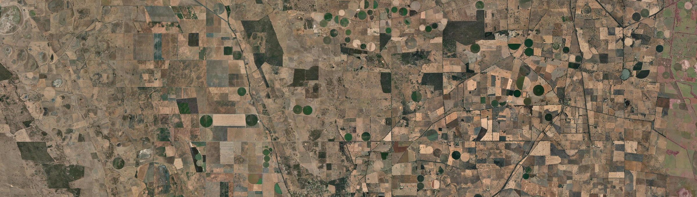 Aerial view of Wild Dog Valley (SA), SA