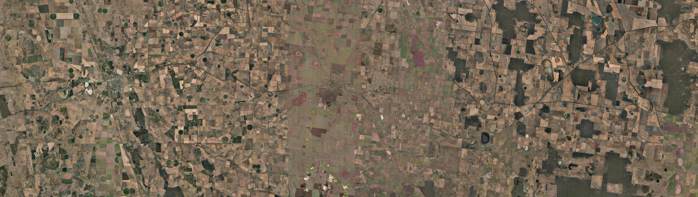 Aerial view of Apsley (Vic.), VIC
