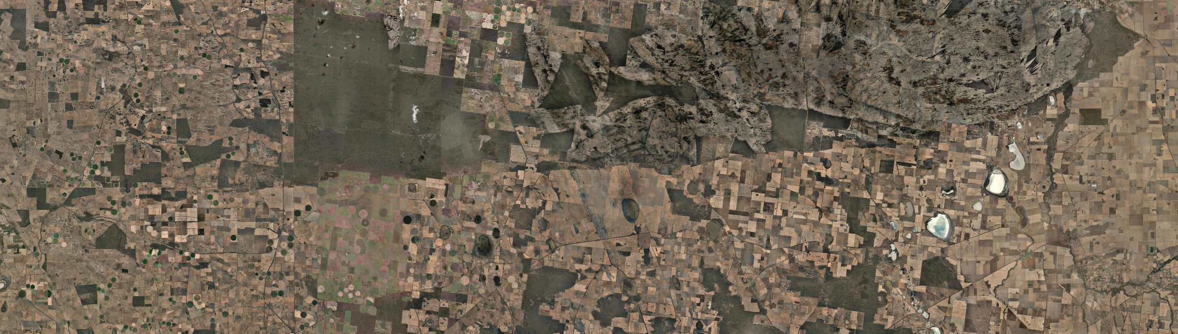 Aerial view of Peronne, VIC