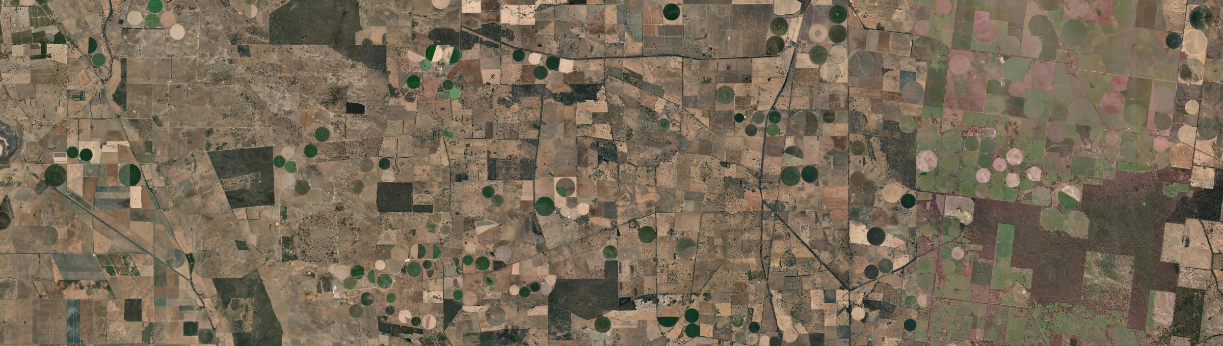 Aerial view of Binnum, SA