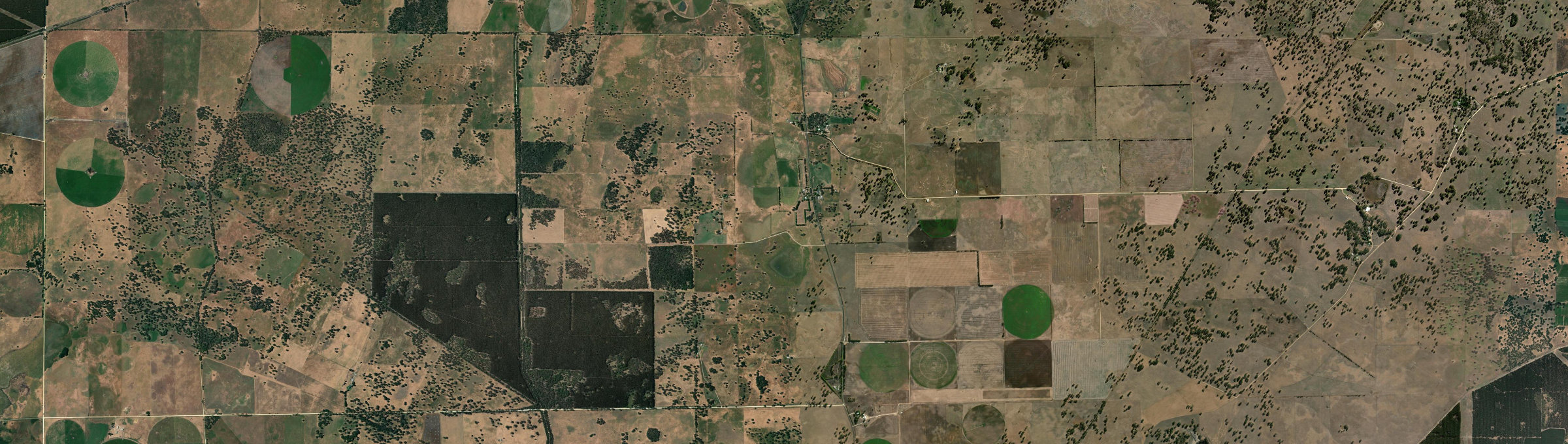 Aerial view of Moerlong, SA