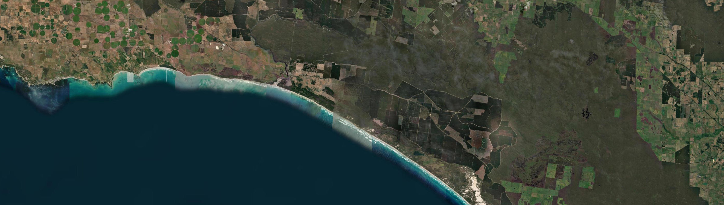 Aerial view of Nelson (Vic.), VIC