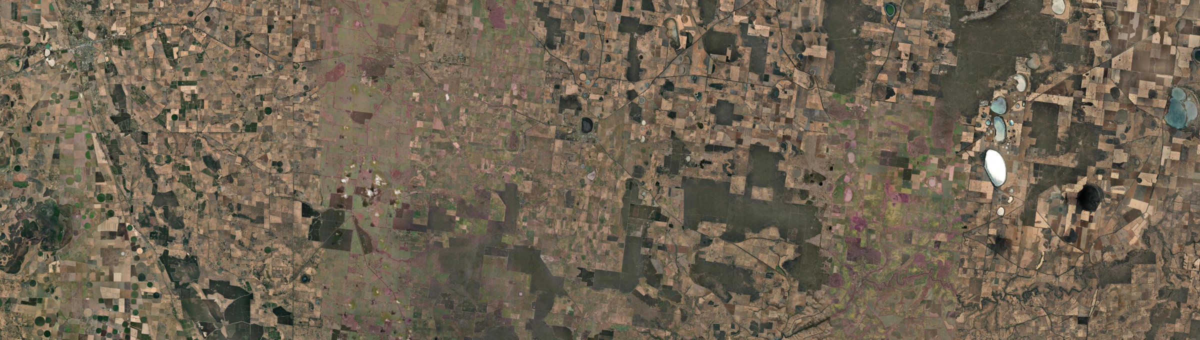 Aerial view of Edenhope, VIC