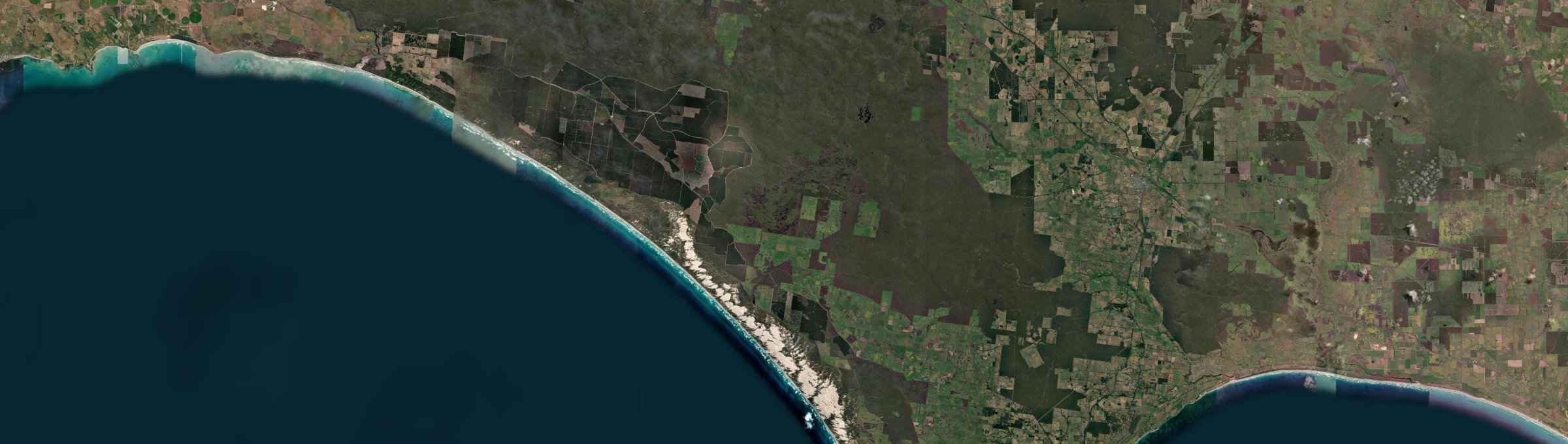 Aerial view of Mount Richmond, VIC