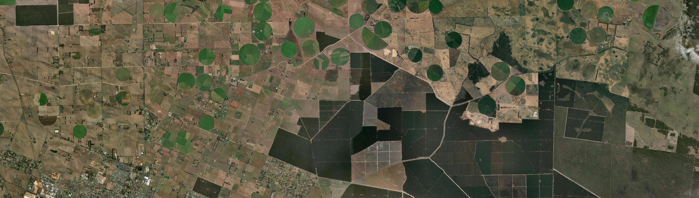 Aerial view of Mil-Lel, SA