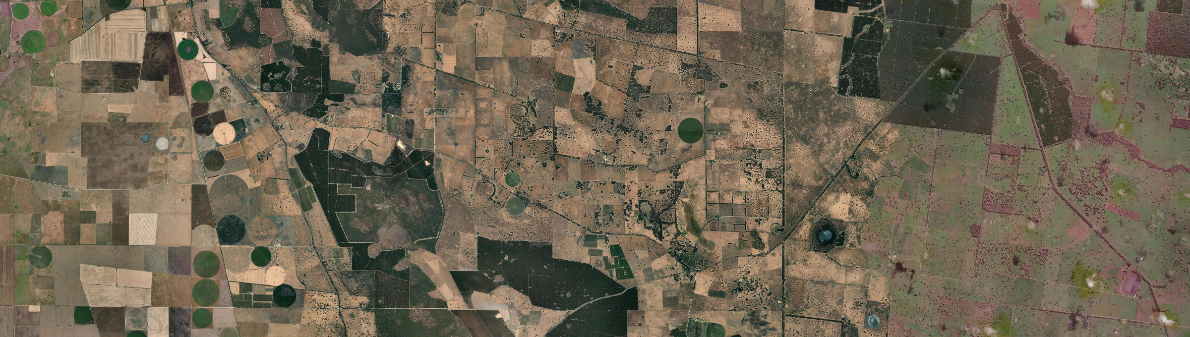 Aerial view of Wrattonbully, SA