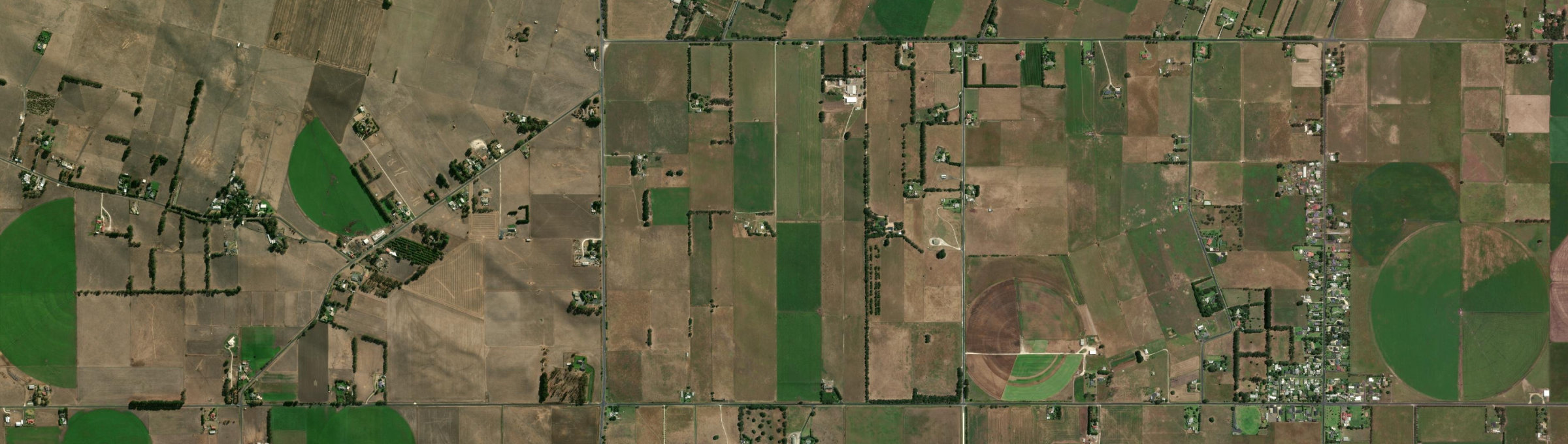 Aerial view of Square Mile, SA