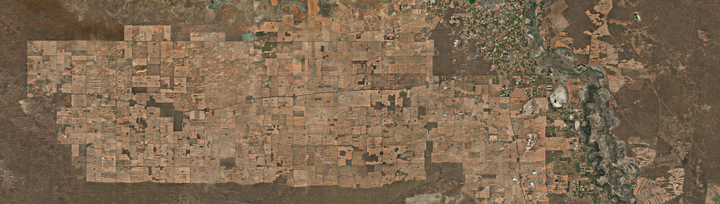 Aerial view of Merrinee, VIC