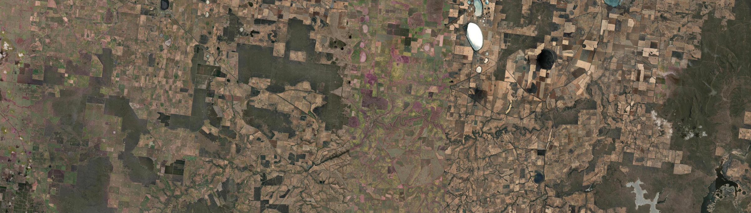 Aerial view of Harrow, VIC