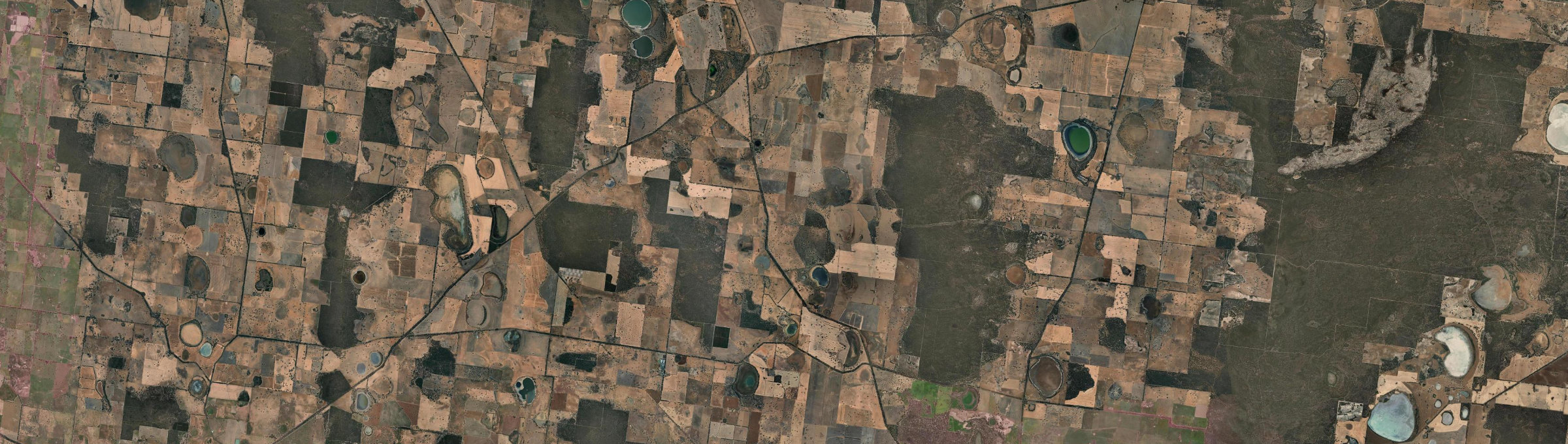 Aerial view of Charam, VIC