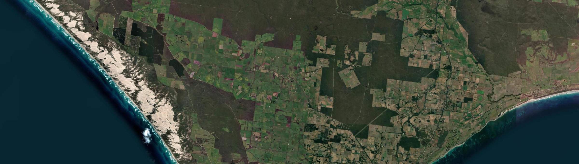 Aerial view of Gorae West, VIC
