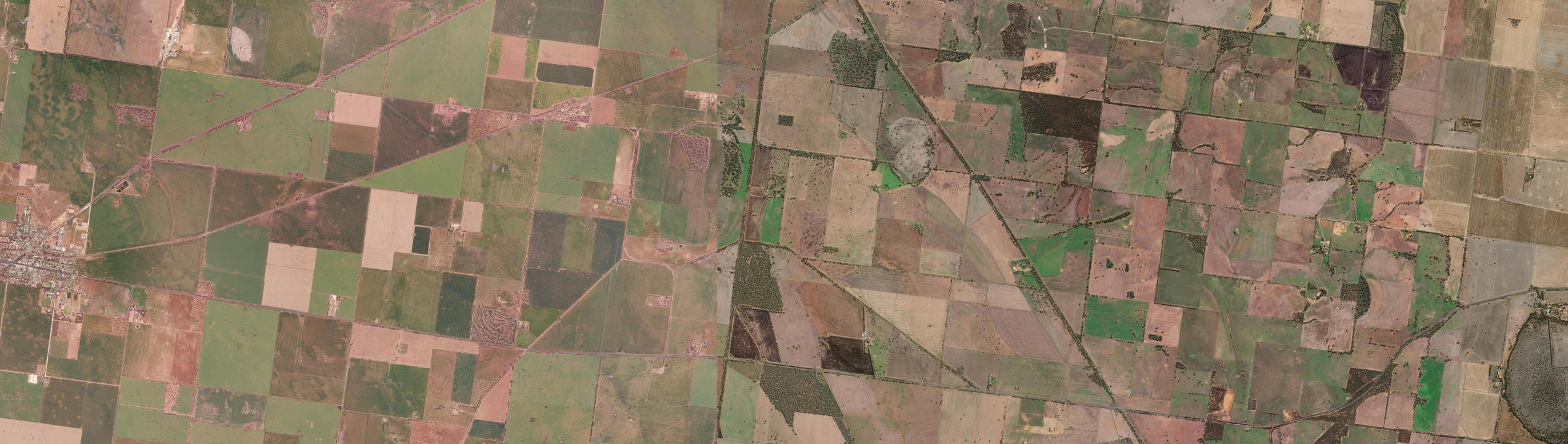 Aerial view of Miram, VIC