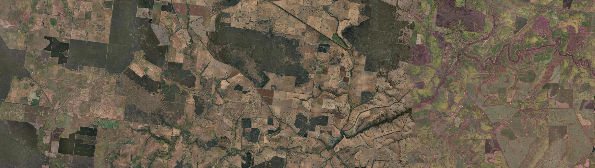 Aerial view of Connewirricoo, VIC
