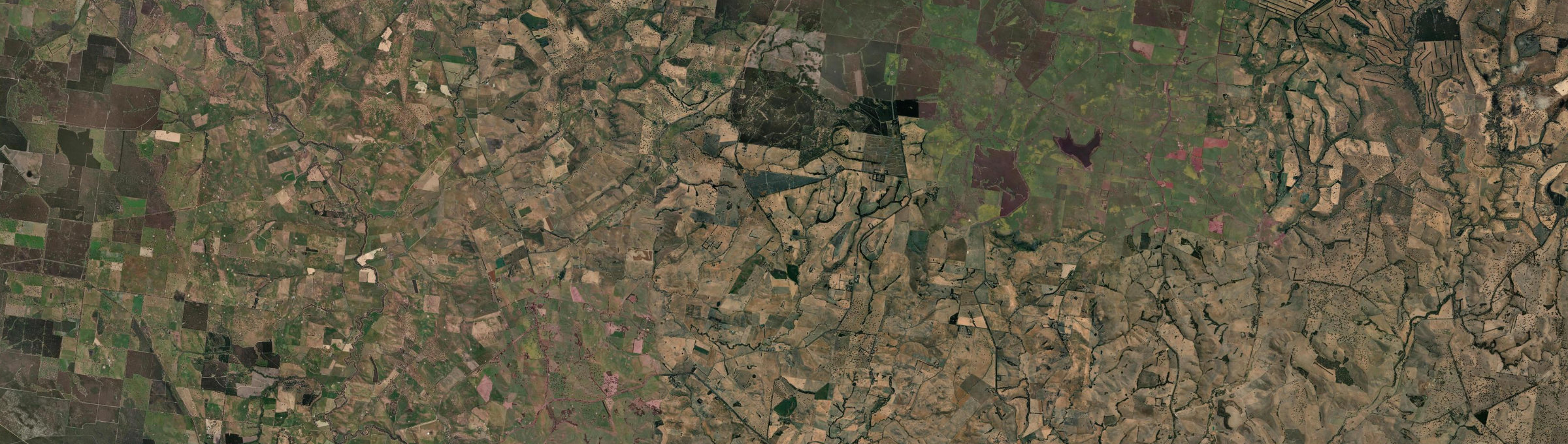 Aerial view of Carapook, VIC