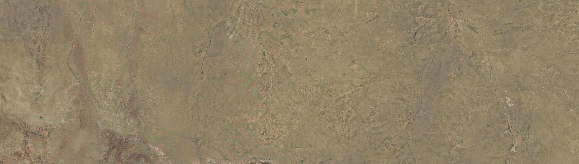 Aerial view of Kynuna, QLD