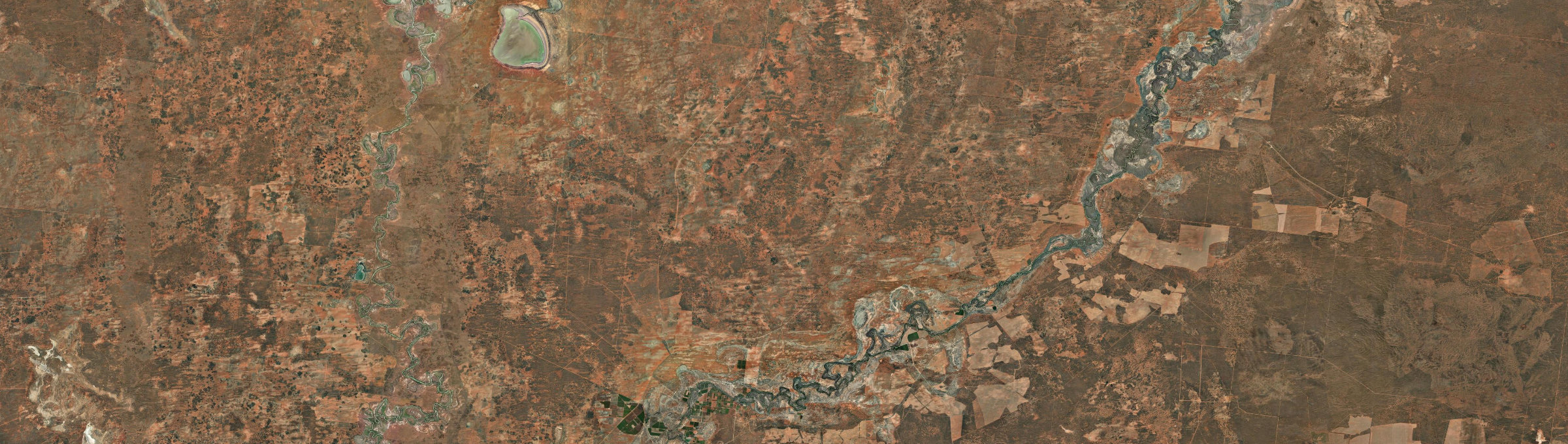Aerial view of Para, NSW