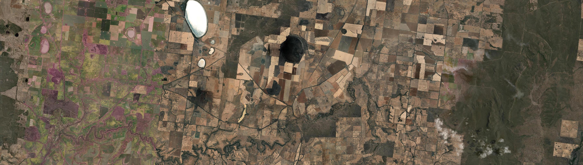 Aerial view of Kanagulk, VIC