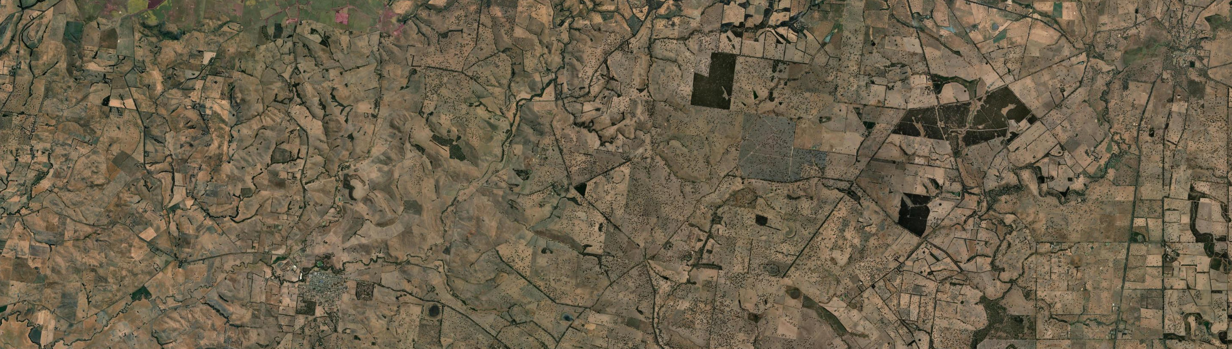 Aerial view of Gritjurk, VIC
