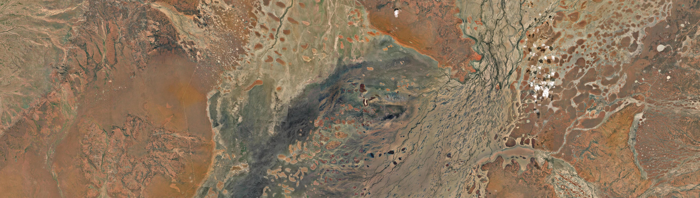 Aerial view of Windorah, QLD