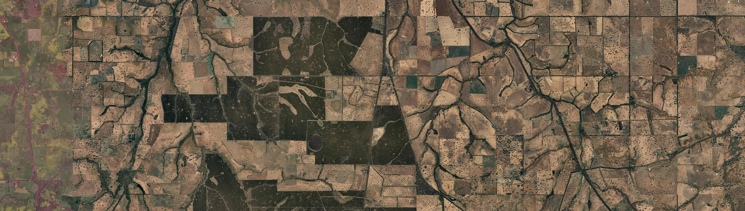 Aerial view of Englefield, VIC