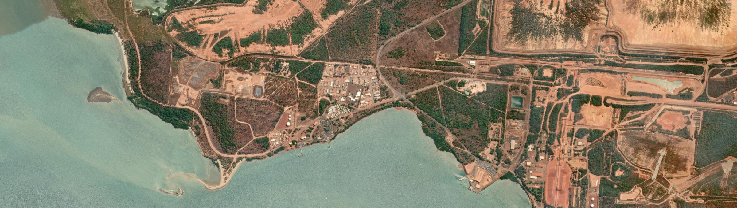 Aerial view of Evans Landing, QLD