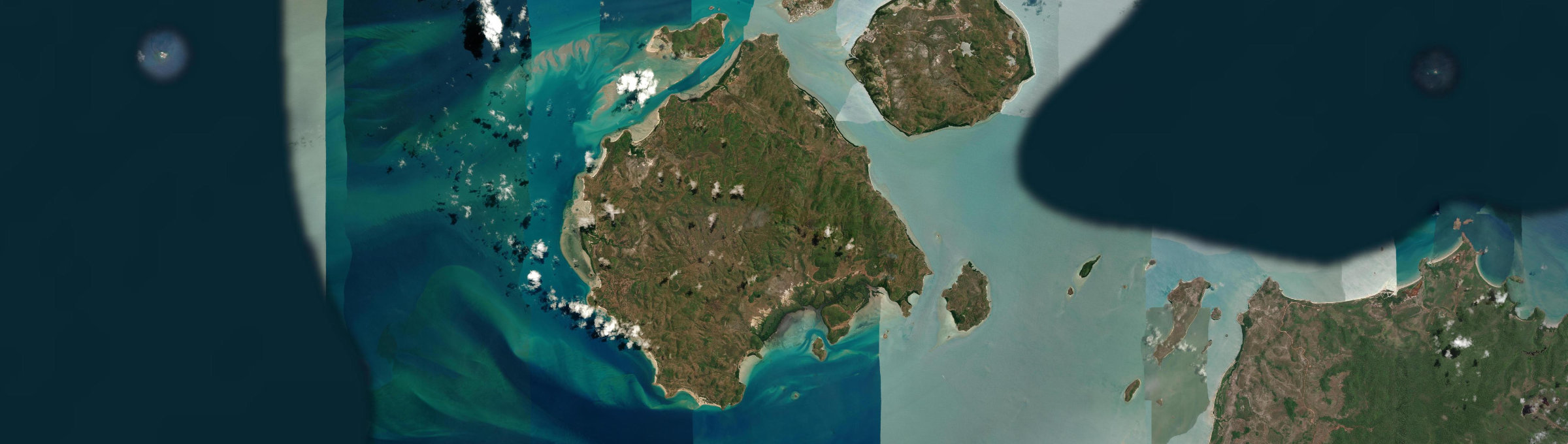 Aerial view of Prince Of Wales, QLD