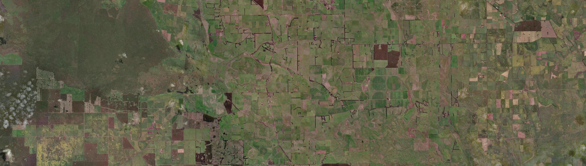 Aerial view of Broadwater (Vic.), VIC