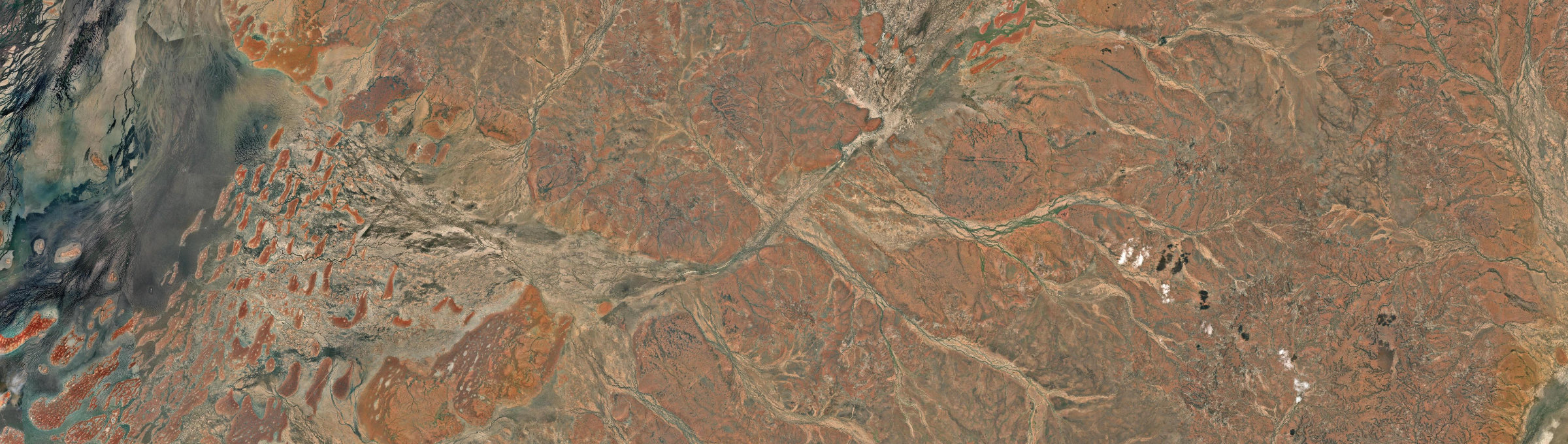 Aerial view of Noccundra, QLD