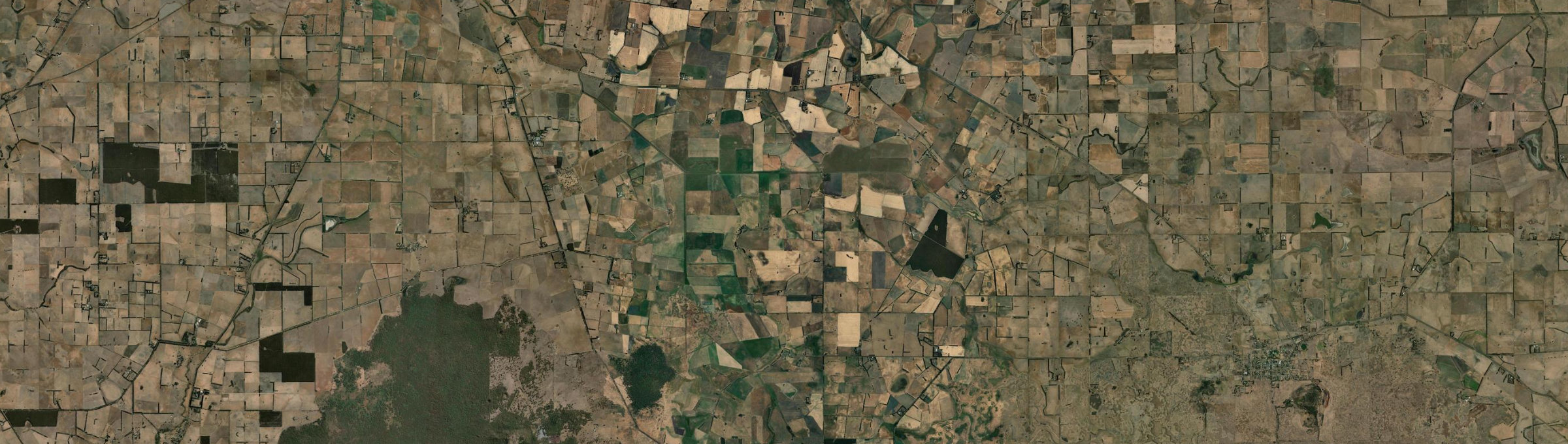 Aerial view of Yatchaw, VIC