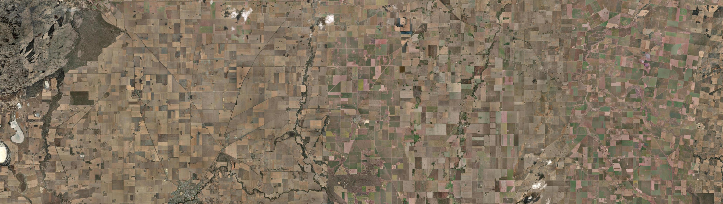 Aerial view of Murtoa, VIC