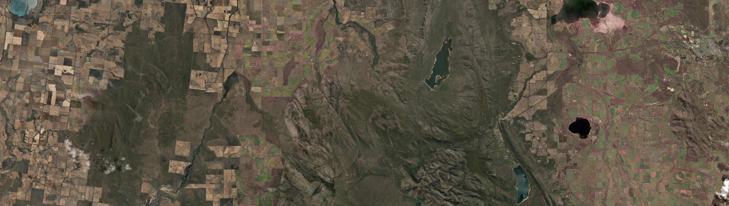 Aerial view of Zumsteins, VIC