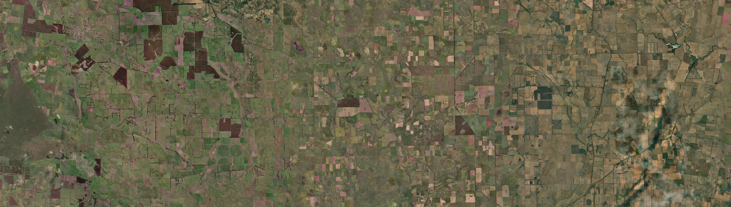 Aerial view of Hawkesdale, VIC