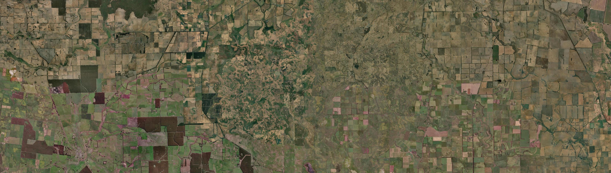 Aerial view of Gerrigerrup, VIC