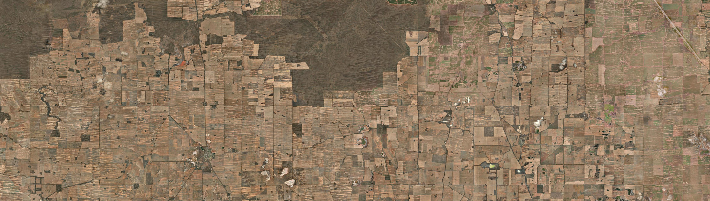 Aerial view of Kulwin (Vic.), VIC