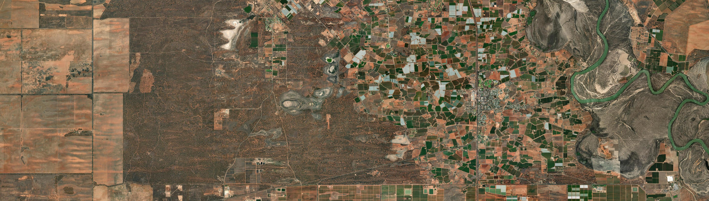 Aerial view of Cardross, VIC