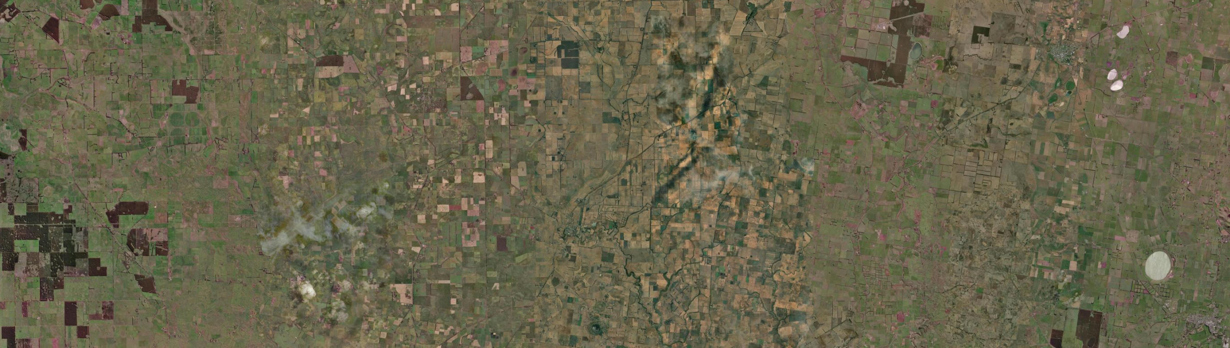 Aerial view of Woolsthorpe, VIC