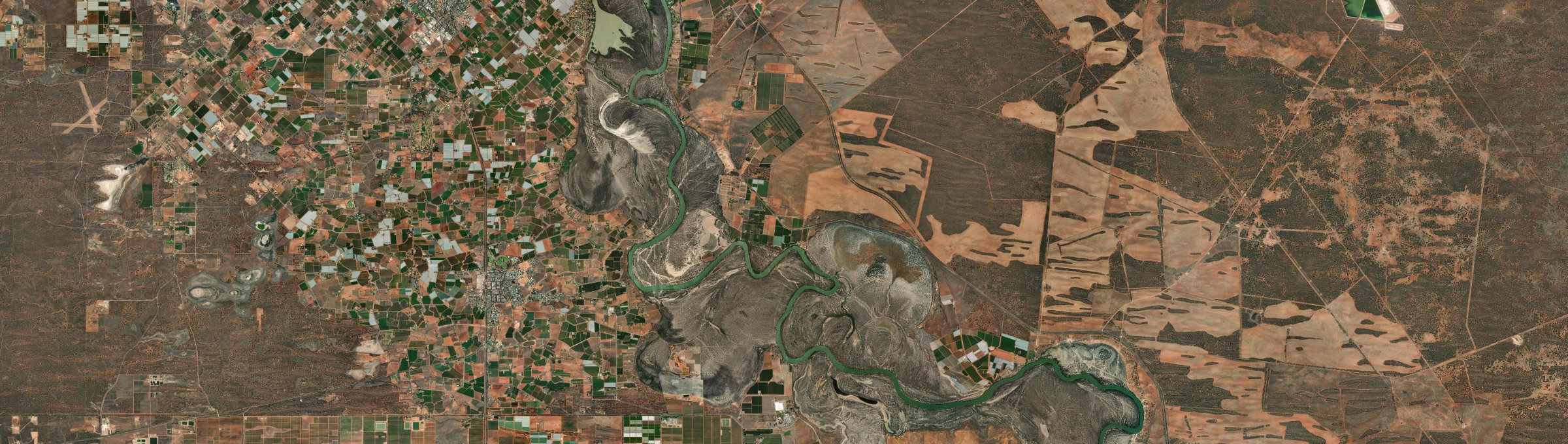 Aerial view of Monak, NSW