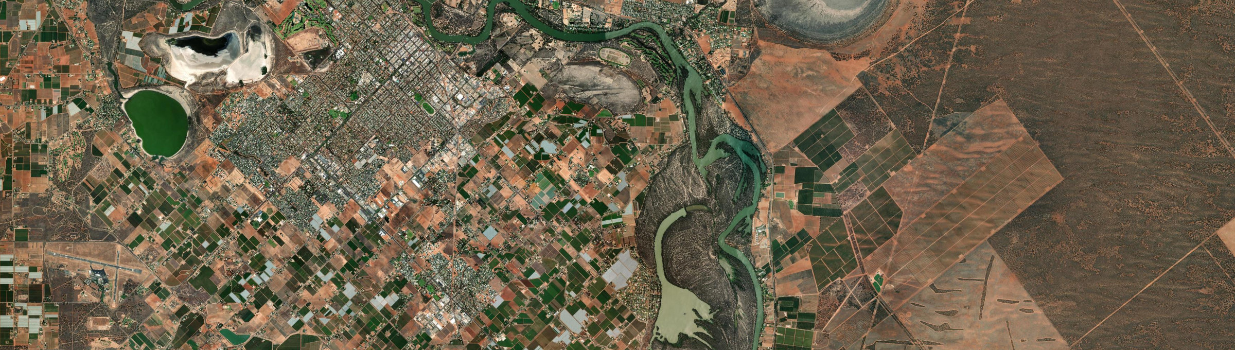 Aerial view of Nichols Point, VIC