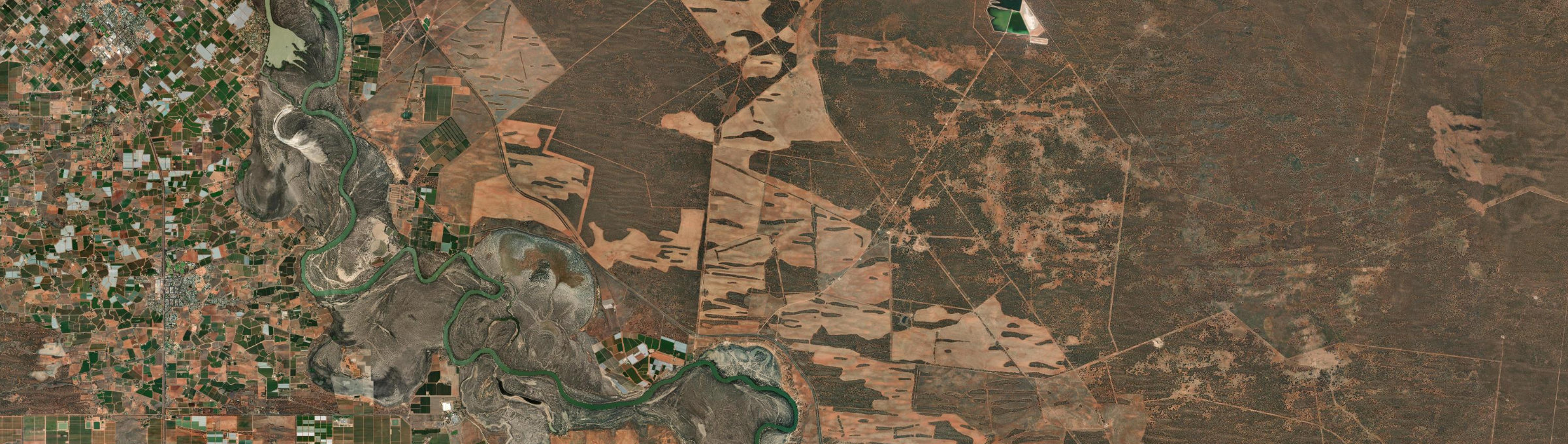 Aerial view of Paringi, NSW