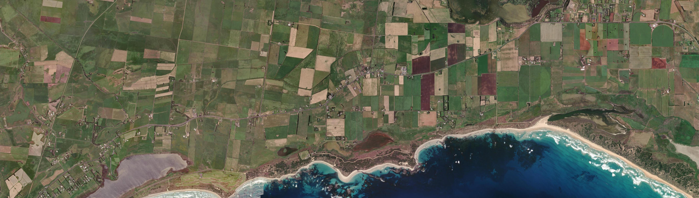 Aerial view of Killarney (Vic.), VIC