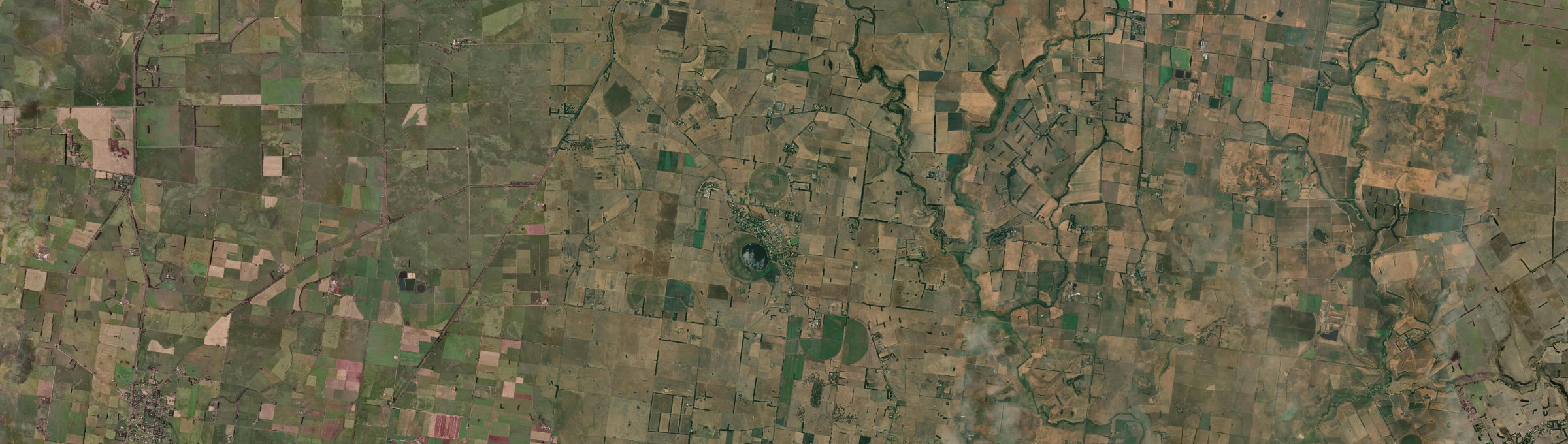 Aerial view of Winslow, VIC