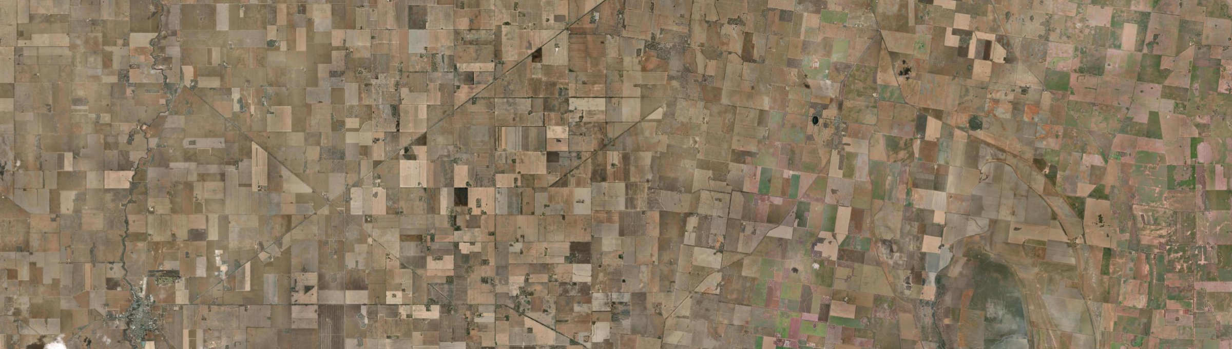 Aerial view of Watchem West, VIC
