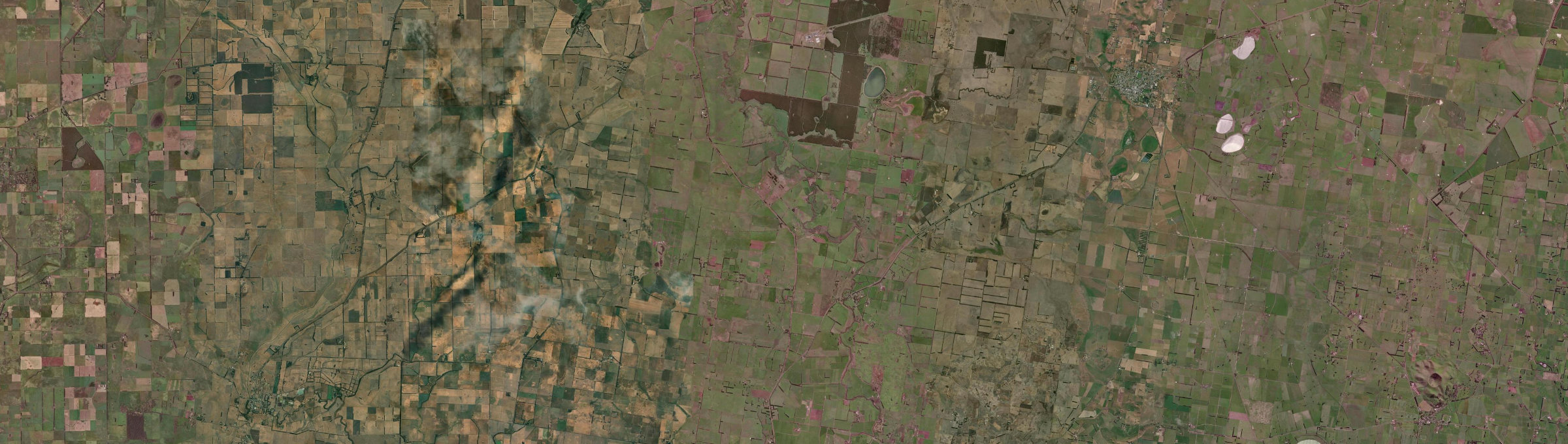 Aerial view of Ellerslie (Vic.), VIC